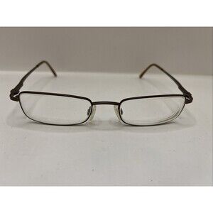 RE Eyeglasses USA RE Elite Italy Designer Frames Only Brown 50-19-140